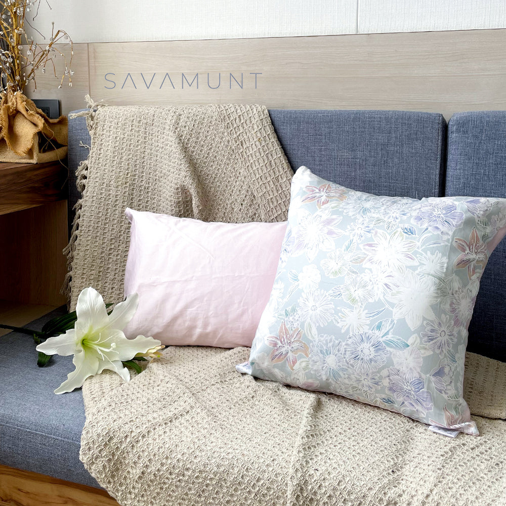 【Savamunt】Throw Pillow Tecnel Fabric Printed Covers, Decorative Square/Rectangle Throw Pillow Cover Cushion Covers Pillowcase, Home Decor Decorations for Sofa Couch Bed Chair Car, Pillow Protector