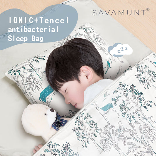 【Savamunt】KID IONIC+™ Antibacterial &  Lenzing Tence slumber /  Sleeping  Bag