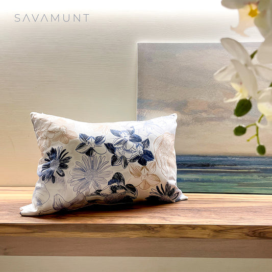 【Savamunt】Throw Pillow Tecnel Fabric Printed Covers, Decorative Square/Rectangle Throw Pillow Cover Cushion Covers Pillowcase, Home Decor Decorations for Sofa Couch Bed Chair Car, Pillow Protector